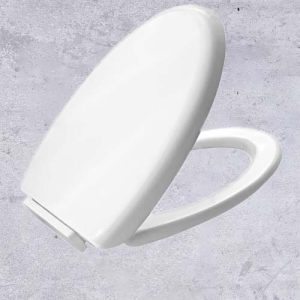 درب توالت فرنگی سفید - فروشگاه شیرآلات عرفانی