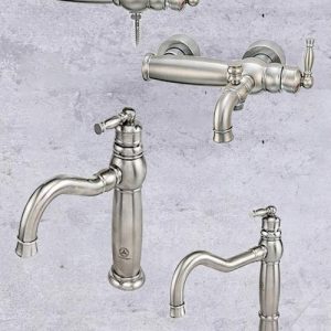 شیرآلات فول ست -آیریس کروم - فروشگاه عرفانی شاپ