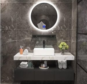 روشویی کابینتی -آیین تاچ گرد فول ست فروشگاه شیرآلات عرفانی