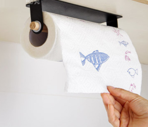 جای دستمال حوله ای سرویش بهداشتی - مدل آویز سقفی